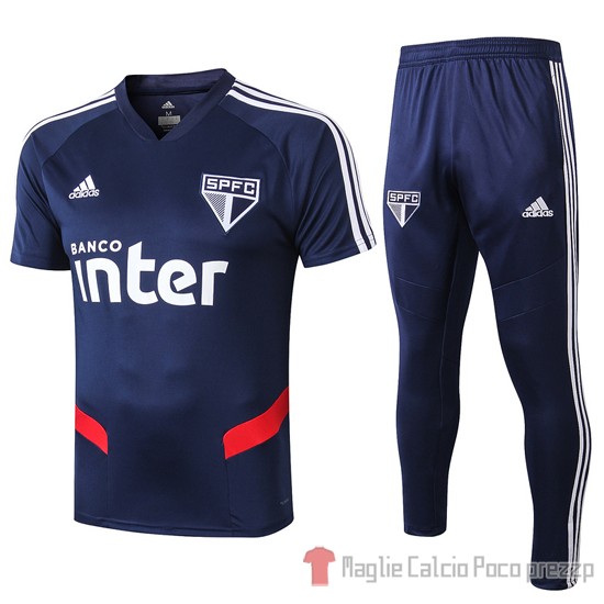 Tuta da Track Sao Paulo Manica Corta 2019/2020 Blu - Clicca l'immagine per chiudere